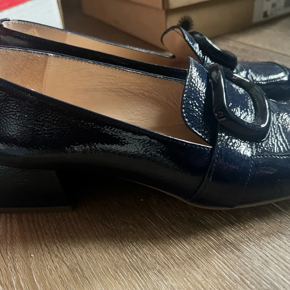 Elegant Navy Loafers - Picture 7 of 9